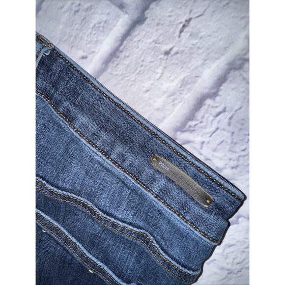 Anthropologie PILCRO High Rise Jean Leggings Blue Size 31 - Picture 6 of 7